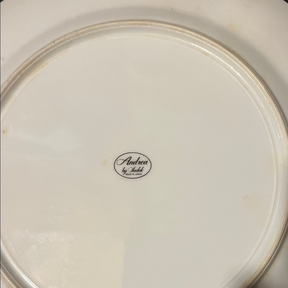 Floral Porcelain Cake Plate and Server Set - Pink Floral - Picture 2 of 6